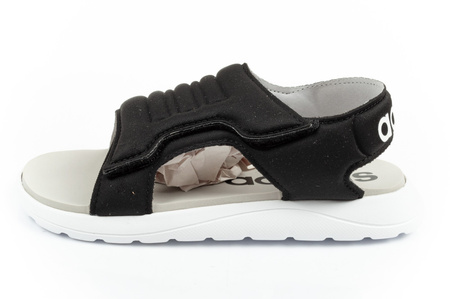 Adidas Comfort Kindersandalen [FY8856], schwarz.