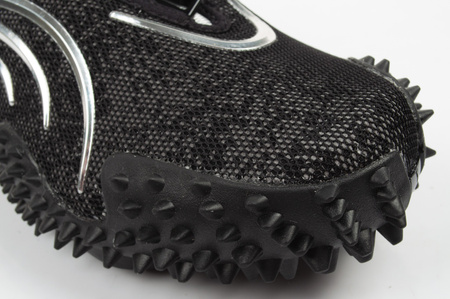Puma Mostro Metallic Damen-Sneaker in Schwarz mit Klettverschluss