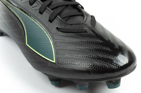 Puma Ultra 6 Play FG/AG Fußballschuhe für festen Boden, Schwarz