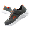 Skechers Bounder Kinder-Sportschuhe mit Klettverschluss, leicht, modisch, Grau