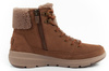 Skechers Glacial Ultra-Woodlands Damen Wintersportschuhe [16677/BRN], braun.