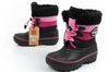 Lee Cooper Kinder-Schneestiefel [LCJ-24-44-2855], Pink und Schwarz.