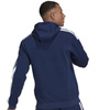 Adidas Herren-Kapuzenpullover mit Kängurutasche und stylischem Logo in Marineblau