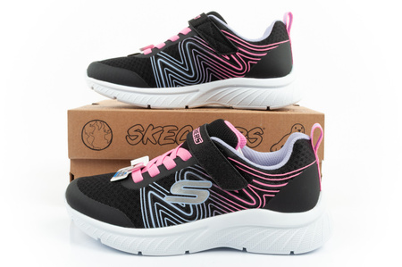 Skechers Microspec Klettverschluss Kinder-Sportschuhe