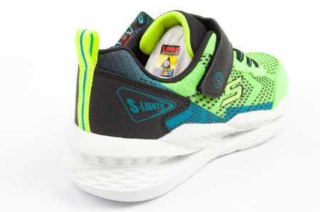 Skechers Meteor-Lights LED-Kindersneaker für Jungen mit Klettverschluss