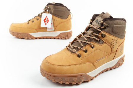 Lee Cooper Herren Winter-Wanderstiefel, isoliert, knöchelhoch, Karamell