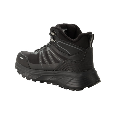 Lee Cooper Herren-Winter-Trekkingstiefel – gefüttert, wasserdicht, schwarz
