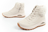Skechers Uno Rugged Damen-Sportschuhe [167274/OFWT], Creme.