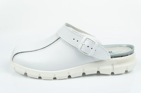 Clogs Flip-Flops medizinische Schuhe Abeba Leder [57310]