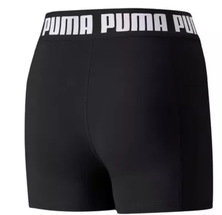 Puma Damen Trainingsshorts, 3-String Stretch, Schwarz, Bequem