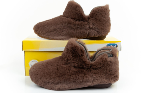 Scholl Molly Bootie [F303521011] isolierte Hausschuhe für Damen, braun.