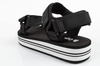 Lee Cooper Damensandalen [LCW-24-05-2753L], schwarz.