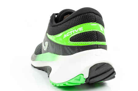 Joma Active Herren-Laufschuhe, bequem, strapazierfähig, Schwarz, Grün, Weiß