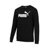Herren-Sport-Sweatshirt Puma ESS Big Logo Crew [586680 01], schwarz.