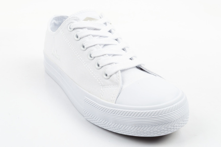 Lee Cooper Damen-Sneaker, modisches Weiß, bequem