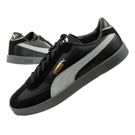 Puma Club II Era Herren-Sneaker, Schwarzes Leder