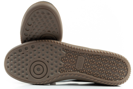 Skechers Kickoff Damen-Sneaker aus schwarzem Leder