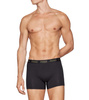 Puma Herren-Boxershorts, 2er-Pack, Khaki/Schwarz, bequeme Baumwolle