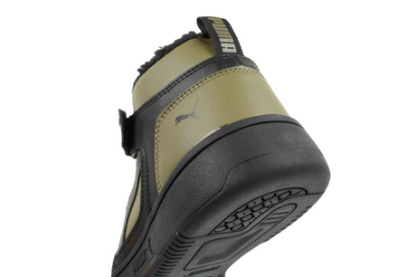 Puma Rebound Strap Herren Winterschuhe [386376 02] grün, schwarz.