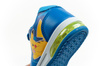 Leomil Kinder-Sportschuhe, leichte Pokémon-Sneaker mit Klettverschluss und LED-Beleuchtung (hellblau)