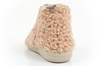 Scholl Maddy Bootie Damenhausschuhe [F309091002] isoliert, beige.
