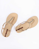 Ipanema Damen-Zehentrenner „Class“ – modisch, bequem, goldfarben