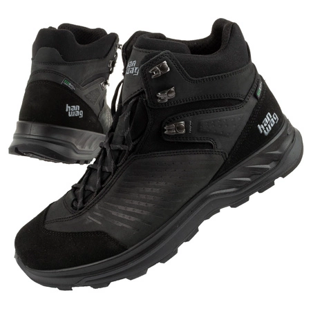 Hanwag Herren-Trekkingschuhe [H9124-012064] Schwarz, Grau.