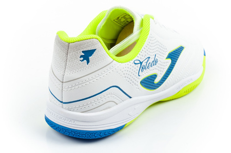 Joma Toledo JR 2602 Hallenfußballschuhe für Kinder, Weiß