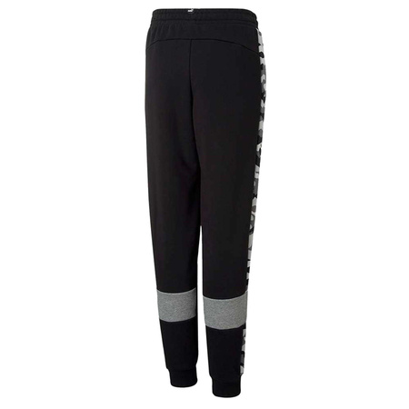 Puma ESS+ Kinder Jogginghose [847344 01] Schwarz, Camouflage.