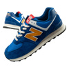New Balance 574 Herren-Sneaker, Modisches Leder, Blau