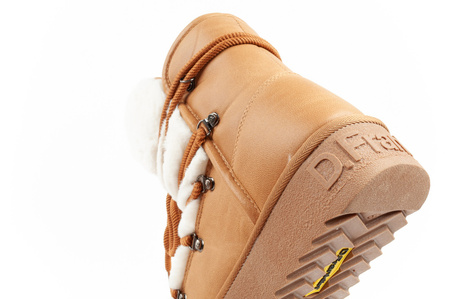D. Franklin Damen Winterstiefel, modisches Fellfutter, High-Top