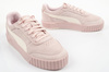 Puma Damen-Sportschuhe Carina Mia SD, bequeme Sneaker aus puderrosa Leder