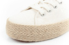 Lee Cooper Damen Espadrille Sneaker [LCW-25-02-3284L] Plateau, beige.