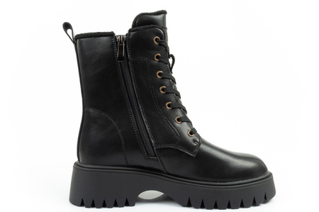 Lee Cooper Stiefel, Damen-Wanderstiefel, isolierte Chelsea-Boots aus Leder