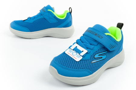 Skechers Selectors Kinder Sportschuhe Jungen leicht bequem blau