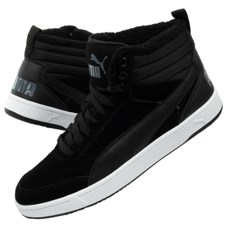 Puma Rebound Street Herren-Sneaker, Schwarz, gefüttert