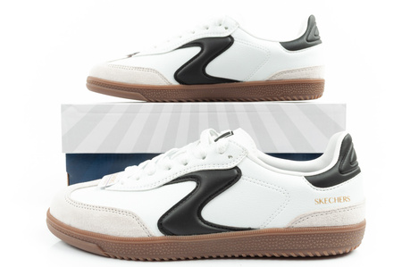 Skechers Kickoff Damen-Sneaker aus weißem Leder