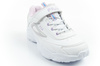 Fila Skye V Kinder-Sportschuhe mit Klettverschluss für Mädchen, Weiß