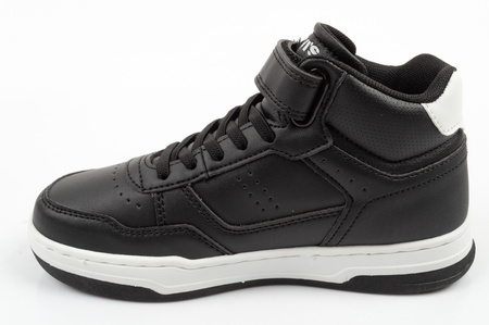 Levi's John SE Mid Kinder-Sneaker mit Klettverschluss in Schwarz