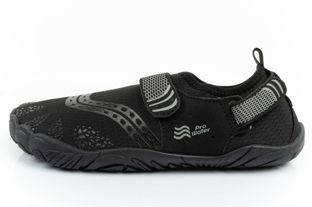 ProWater Schwimm-Wasserschuhe [PRO-25-48-208M], schwarz.