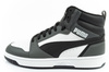 Puma Rebound v6 Herren-Sportschuhe [392326 03], Schwarz, Grau und Weiß.