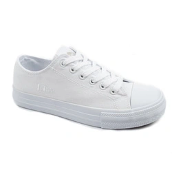 Lee Cooper Damen-Sneaker, modisches Weiß, bequem