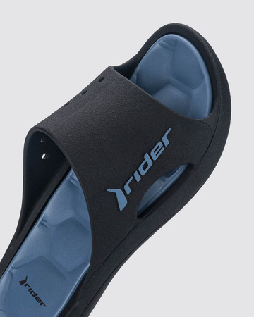 Rider Bay XIV AD Herren-Sport-Flip-Flops, bequeme schwarze Flip-Flops