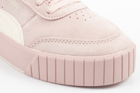 Puma Damen-Sportschuhe Carina Mia SD, bequeme Sneaker aus puderrosa Leder