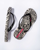 Ipanema Animal Damen Flip-Flops [83617 AY386], schwarz und weiß.
