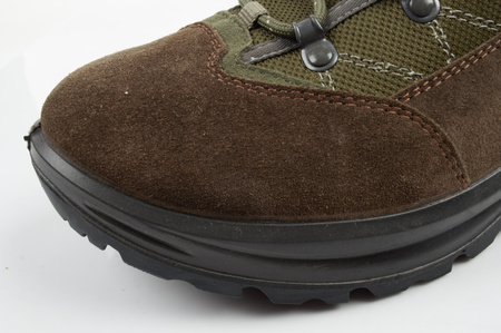 Aku Cimon Gore-Tex Herren-Trekkingschuhe aus Leder, Grün-Braun