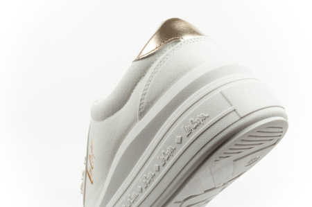 Lee Cooper Damen-Sneaker, modisches Weiß, bequem