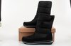 Progres Damen Winterschuhe [PROGJ-21-08] isoliert, schwarz.