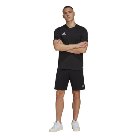 Herren T-Shirt Adidas Entrada 22 [HC0448] Sport T-Shirt, Baumwolle, schwarz.