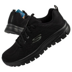 Skechers Get Connected Sportschuhe [12615/BBK], schwarz.